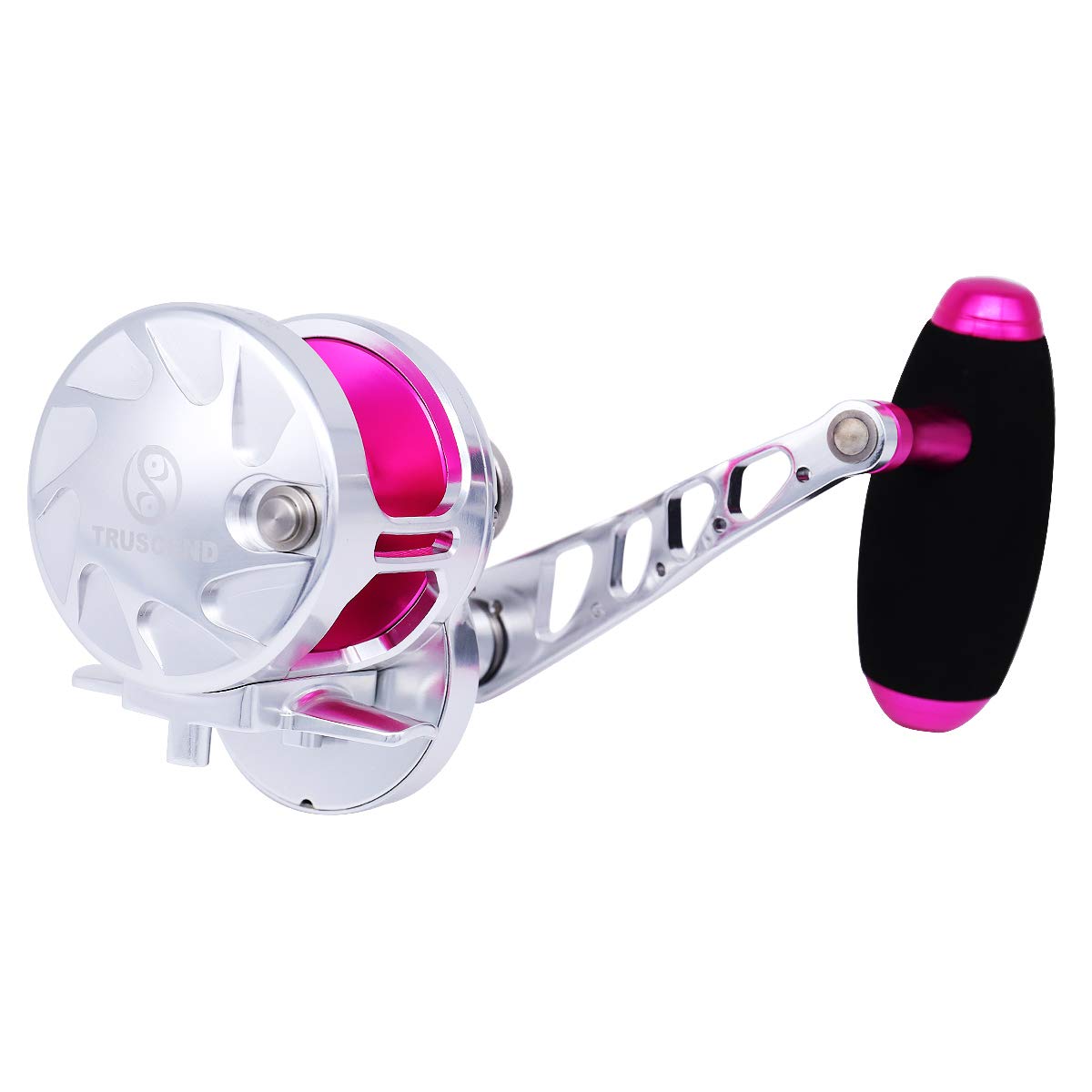 TRUSCEND sea fishing wheel features 6.3:1 gear ratio for smooth line retrieval