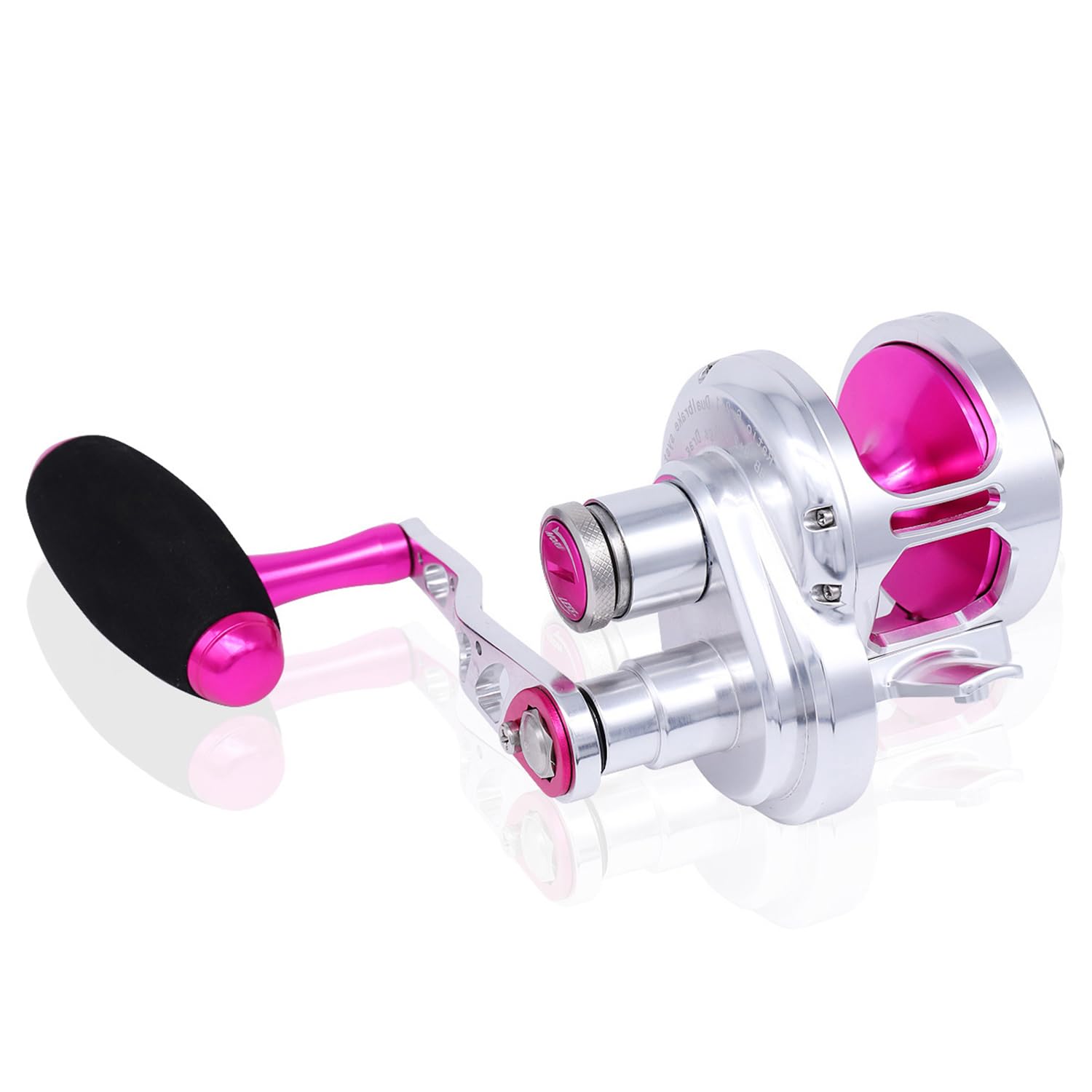 TRUSCEND slow jigging reel alloy body shows corrosion resistance for saltwater fishing.