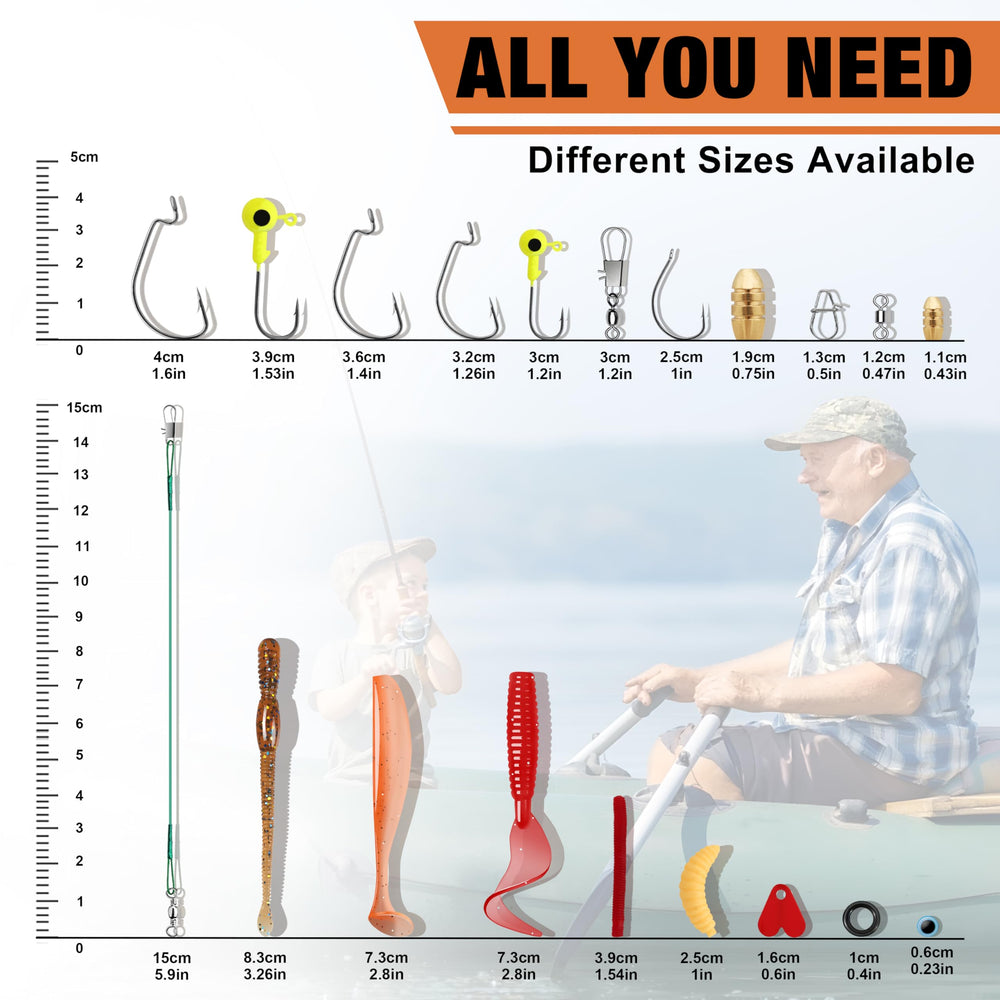 Lures designed for both saltwater and freshwater environments