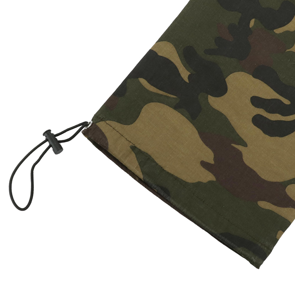 TSMNZMU wide-leg cargo trousers offering comfort and easy layering