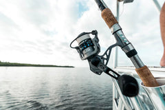 Tsunami Barrier II sealed hybrid drag and smooth bearings enable steady fishing pressure.