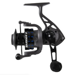 Tsunami Barrier II spinning reel exterior design shows rugged, corrosion-resistant construction.