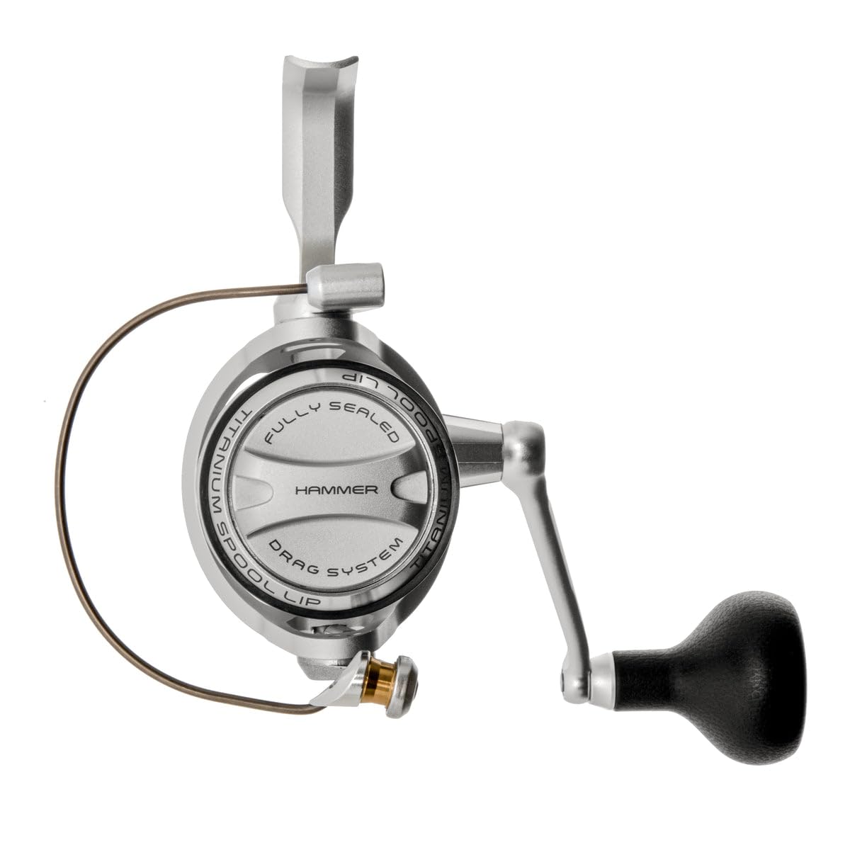 Tsunami Saltx II in-hand shows comfortable grip for all-day fishing