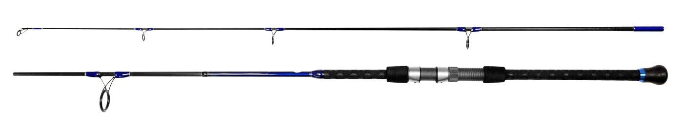 Tsunami TSAWSS-1202H surf rod in action delivering distance and control