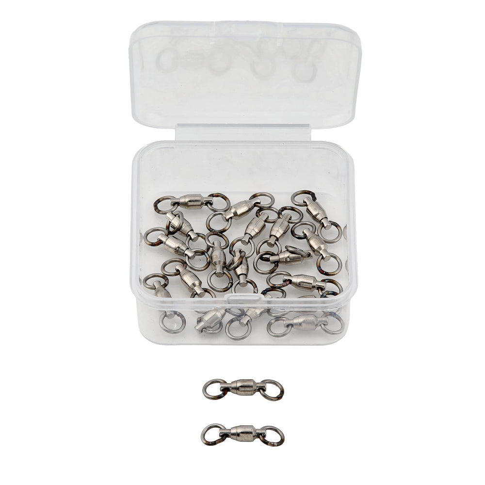 Tsuridamashii 6-ball bearing fishing swivel with 360° rotation