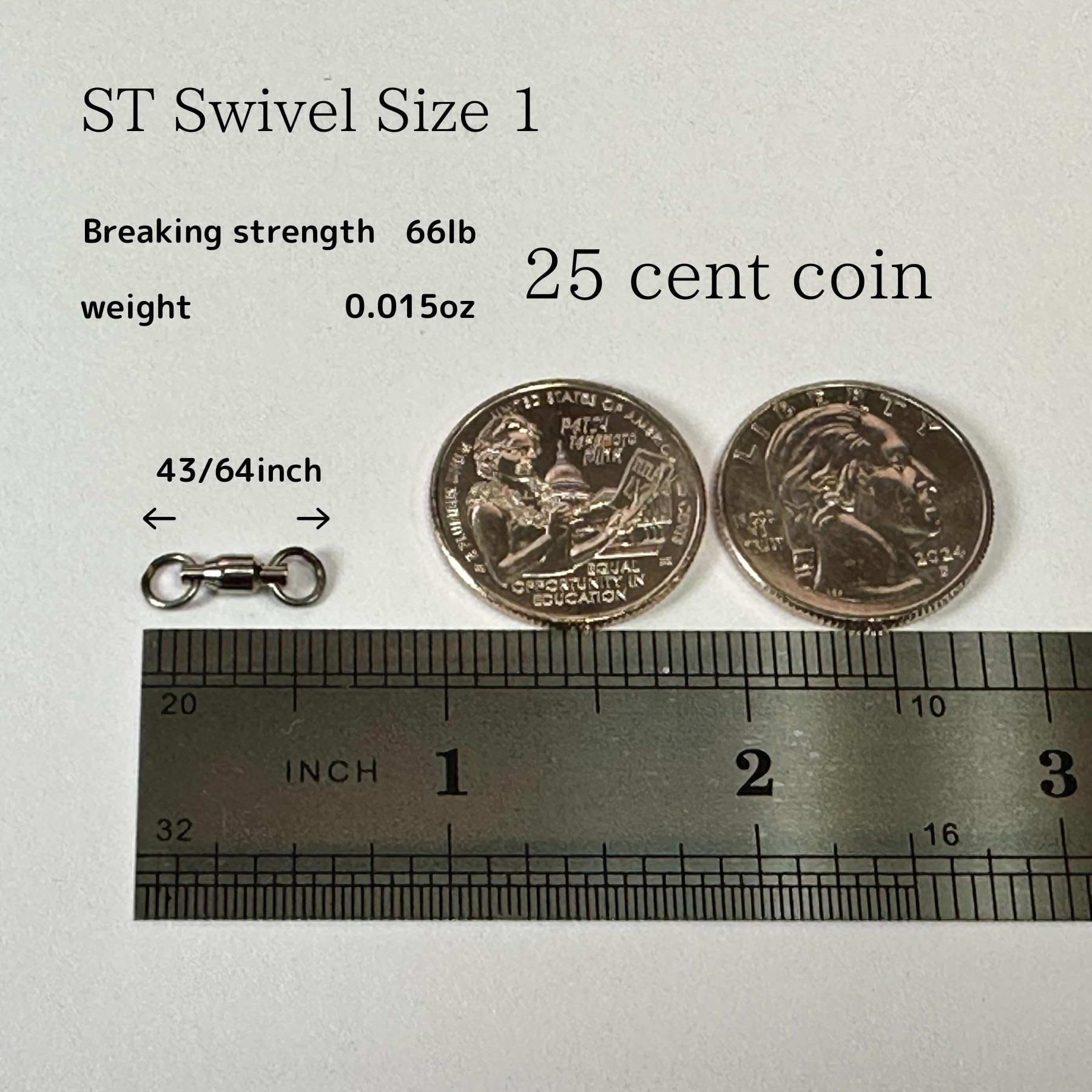 Close-up of SUS430 stainless steel ball bearings in the swivel