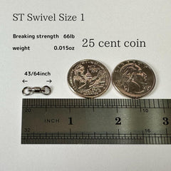 Close-up of SUS430 stainless steel ball bearings in the swivel