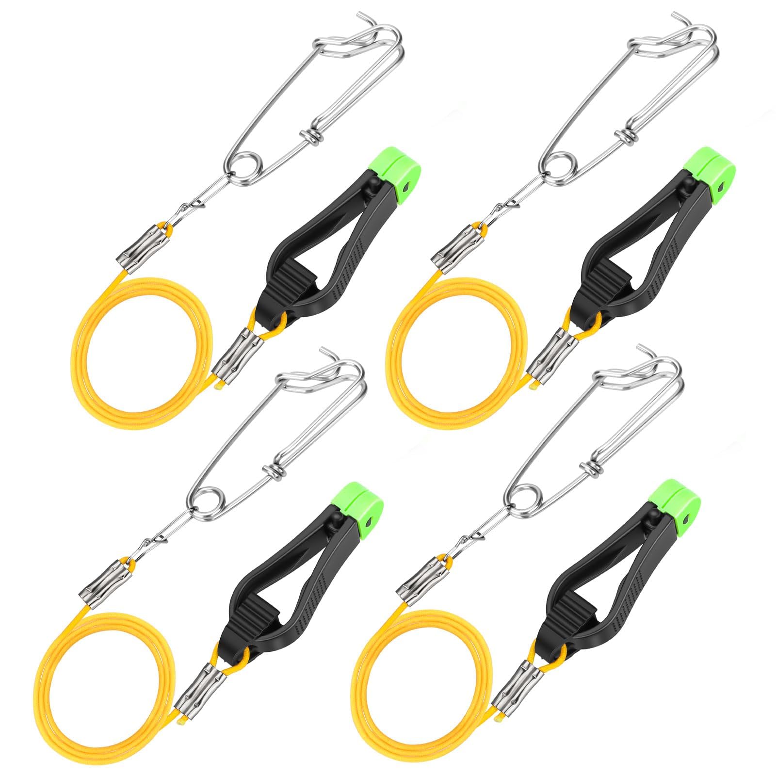 TSV 4-piece Power Grip Line Release Clips with 17 inch leader