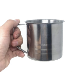 Tsyware campfire-ready mug for soup or hot beverages