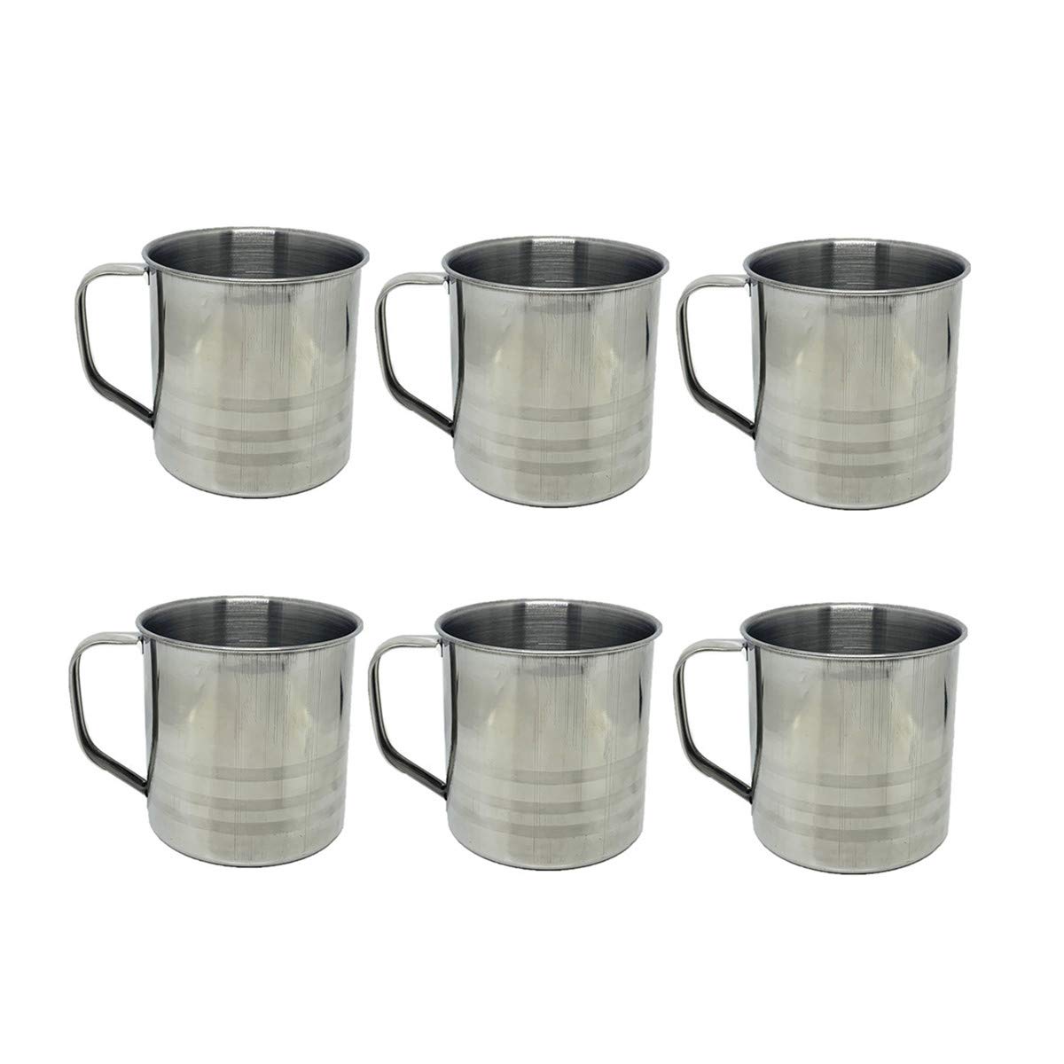 Tsyware 6-pack 16oz unbreakable camping mug, front view for outdoor coffee