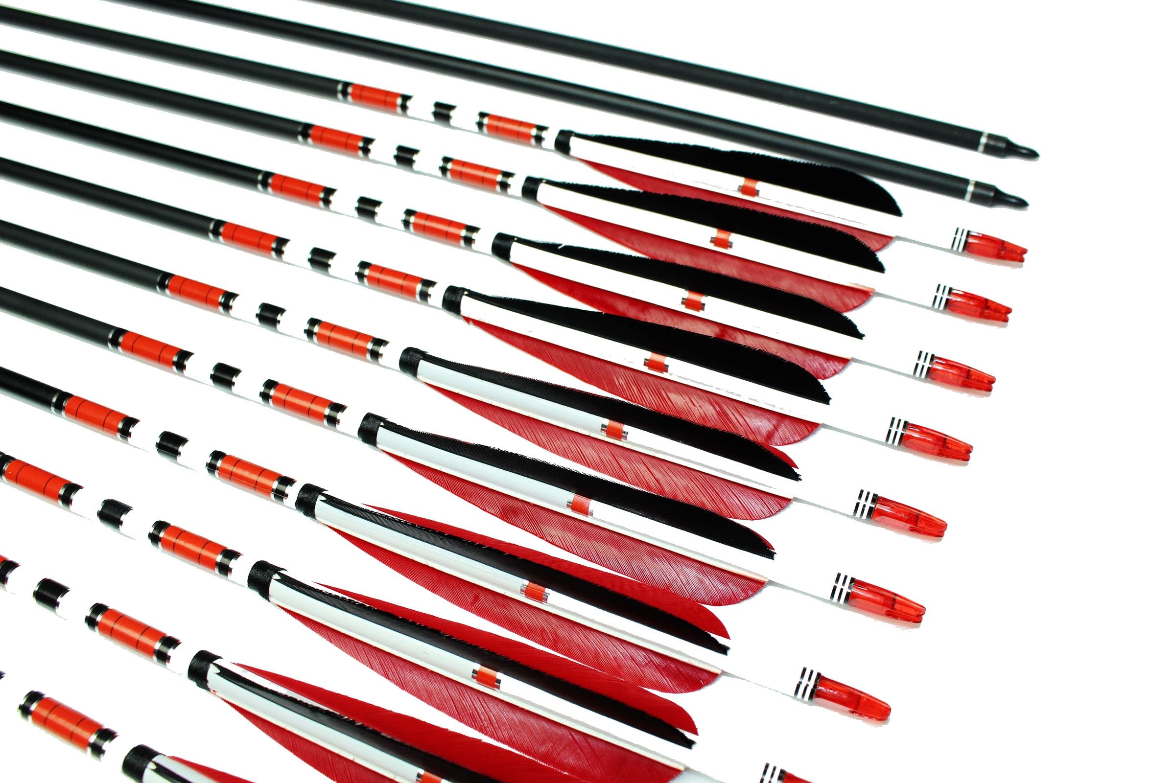 TTFLY FLETCHING 5inch turkey feather fletching stabilizes arrows