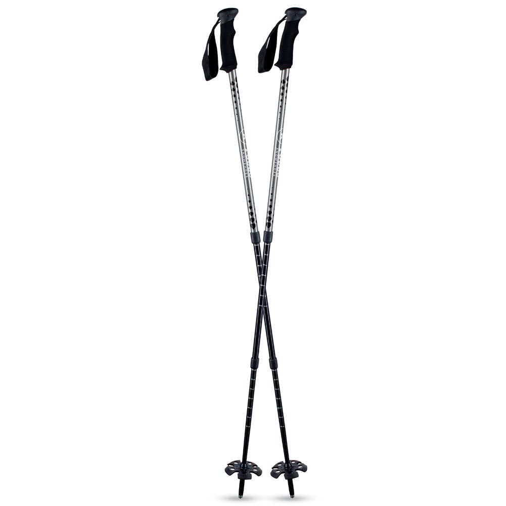 Tubbs Hiking Poles 3PC extended length for versatile trekking support on varied terrain