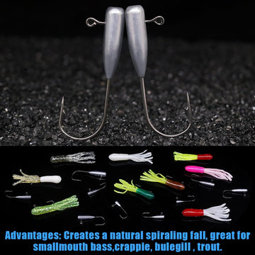 Durable jig head with high-quality hook