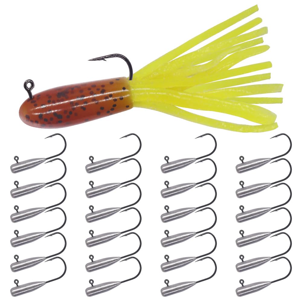 Tube jig heads 1/64 oz, 24 pack hero image