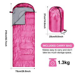 Tudomro sleeping bag grey closed shows compact storage