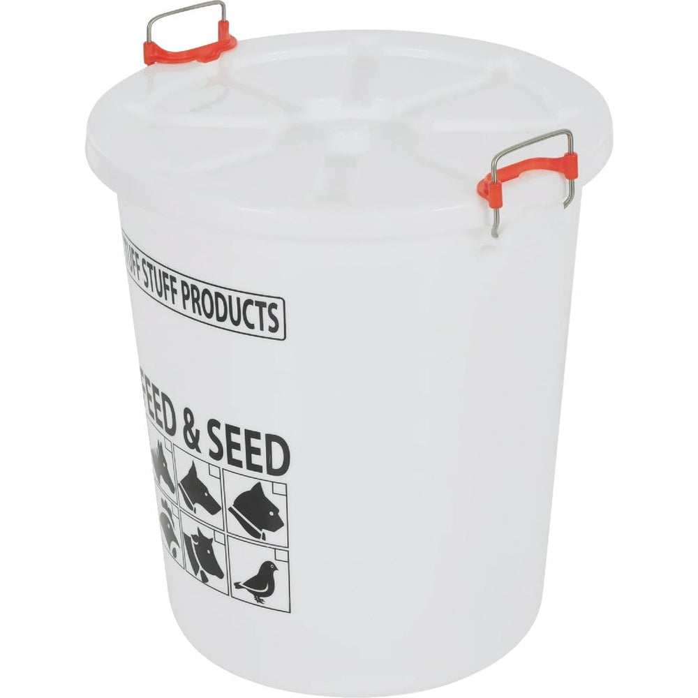 Tuff Stuff FS26 HD interior shows ample space for bulk feed storage.