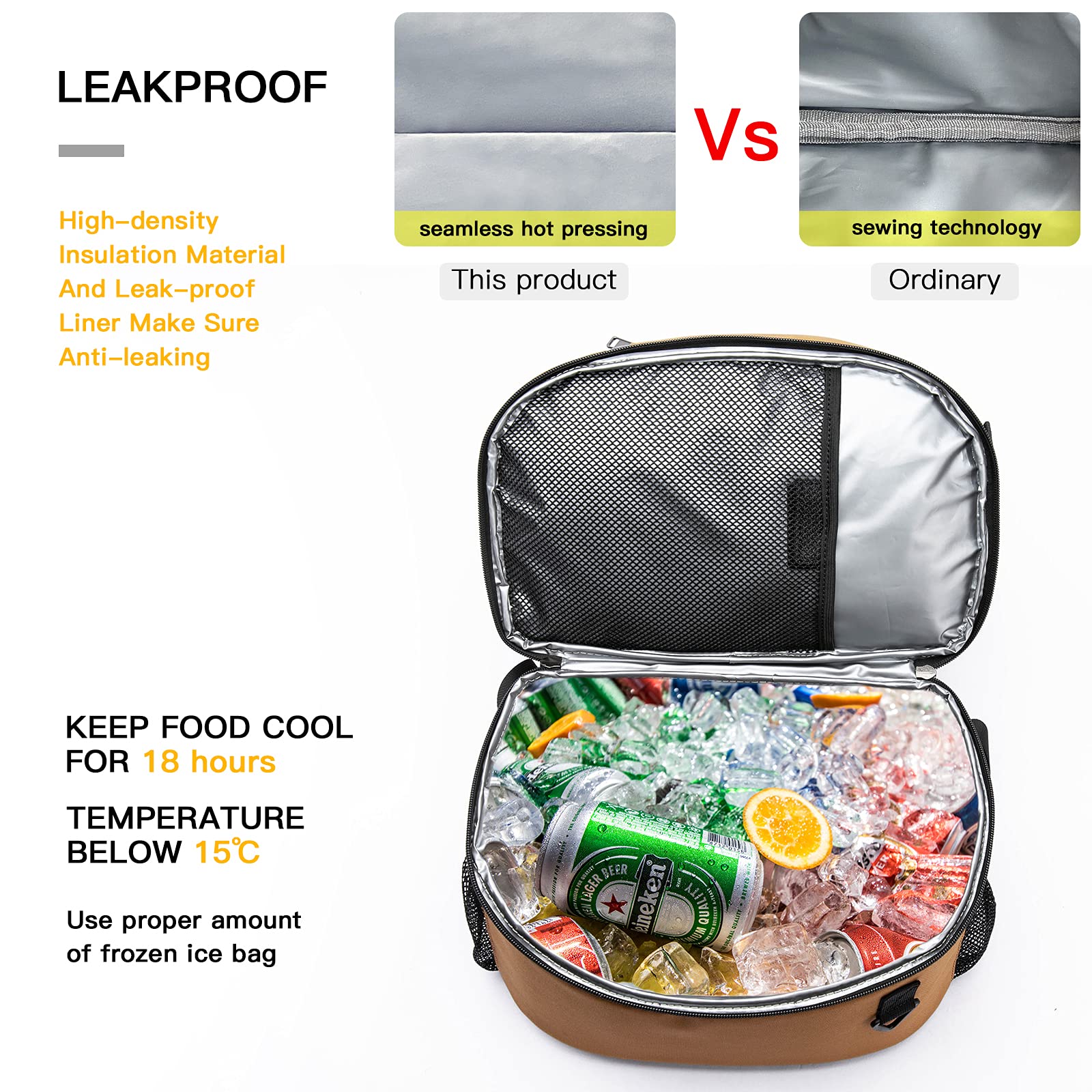 TUGUAN refrigerated-compartment image; holds up to 16 cans for chilled beverages.