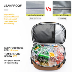 TUGUAN refrigerated-compartment image; holds up to 16 cans for chilled beverages.