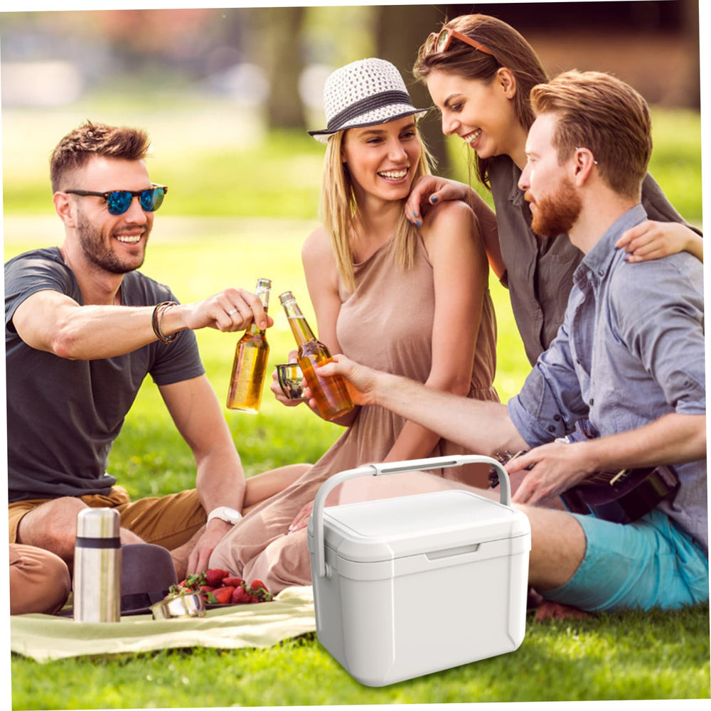 Tuimiyisou compact 5qt cooler shown with a picnic arrangement.