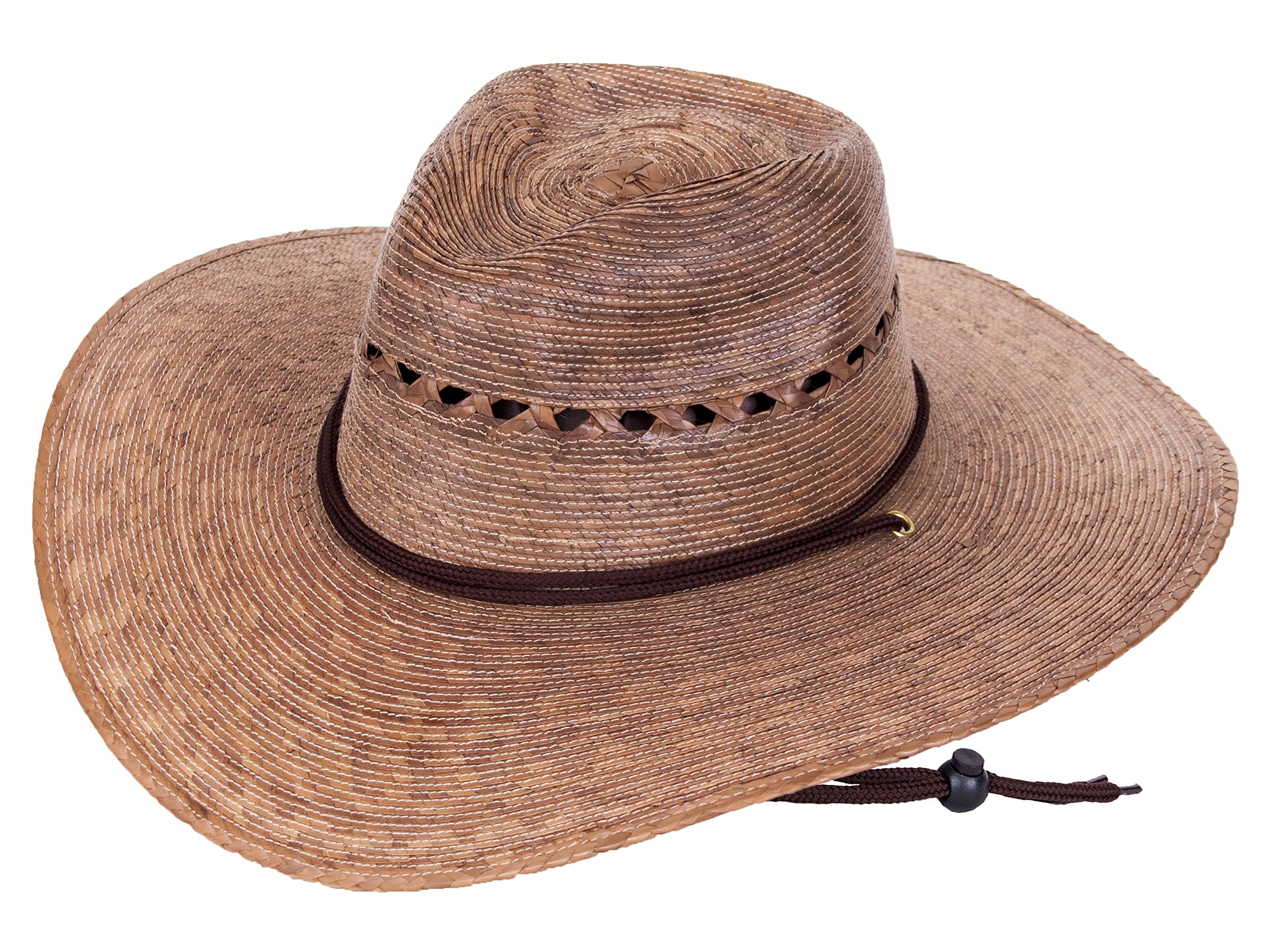 Tula Gardener Lattice Hat Tan - Small/Medium, front view with inner stretch sweat band