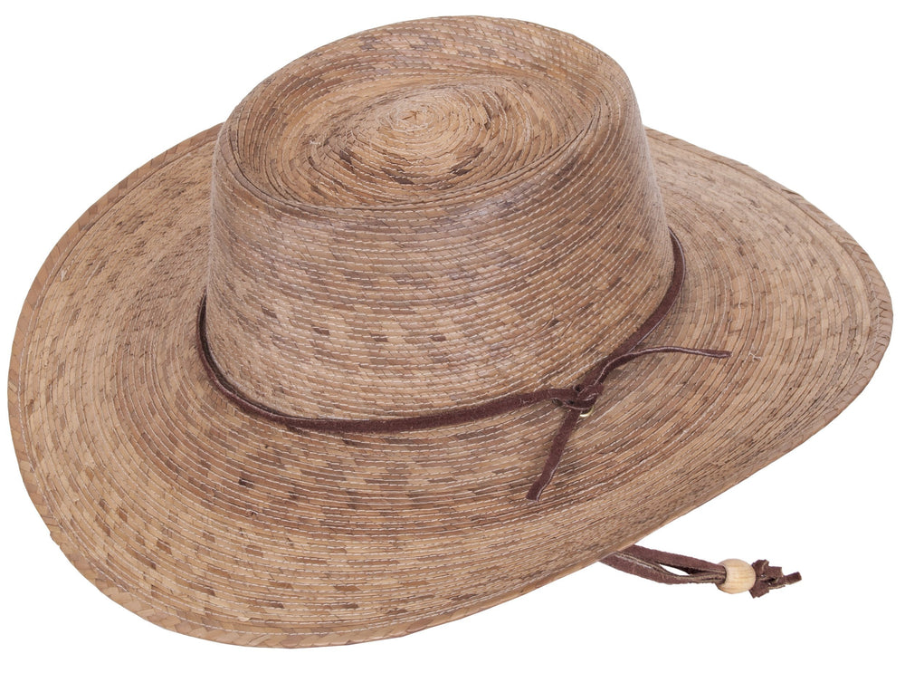 Tula Outback-Medium Natural hat in palm fiber with a 3.5 inch brim