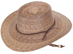 Tula Outback-Medium Natural hat in palm fiber with a 3.5 inch brim