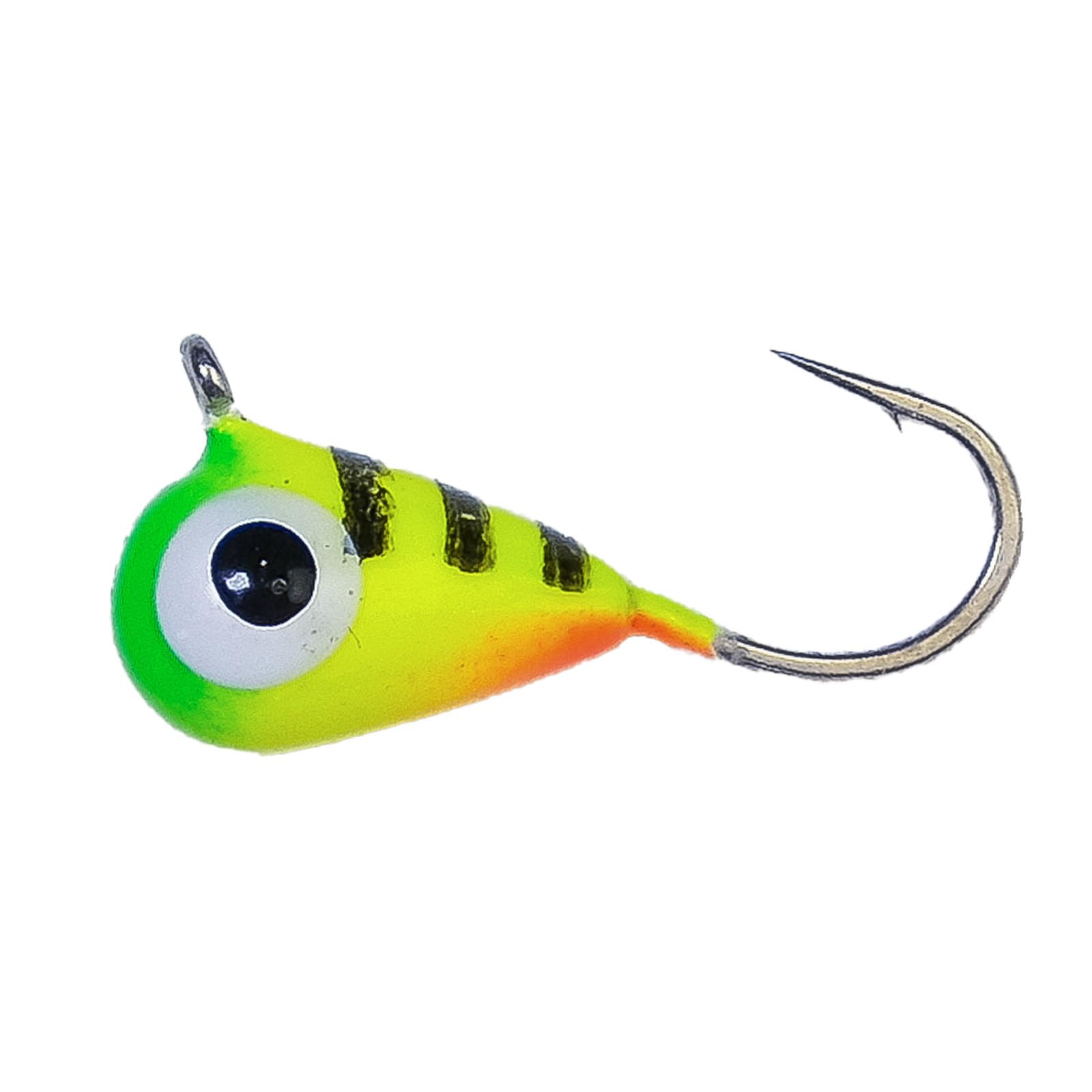 Fire Tiger tungsten ice jig set with five jigs