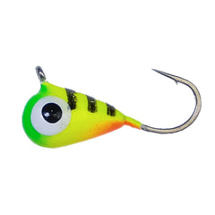Fire Tiger tungsten ice jig set with five jigs