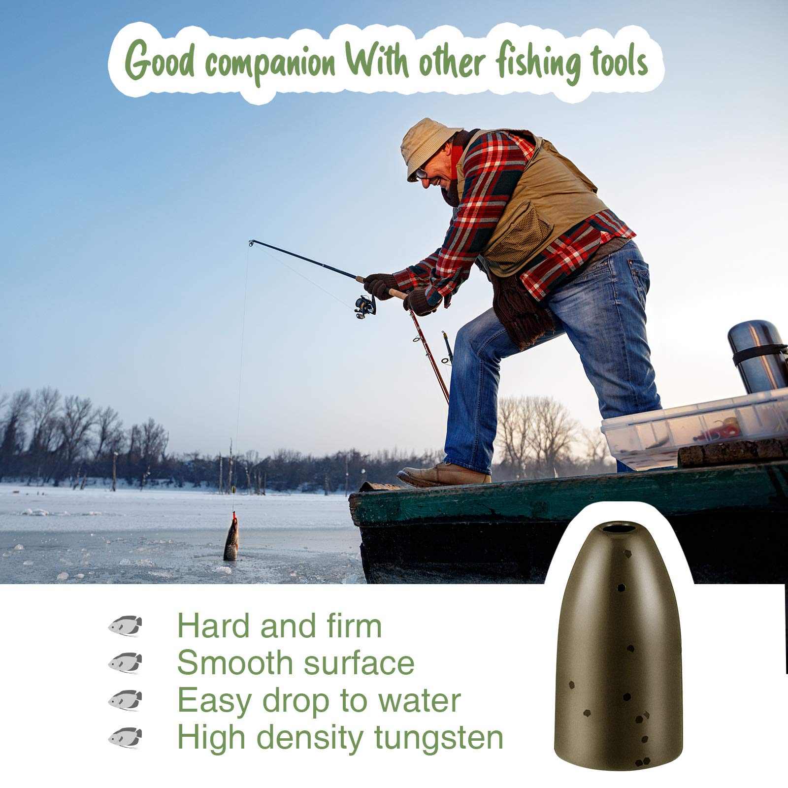 Packaging box with weights for easy transport