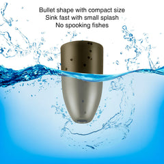 Tungsten weights in sizes 1/8 oz, 1/4 oz, and 3/16 oz