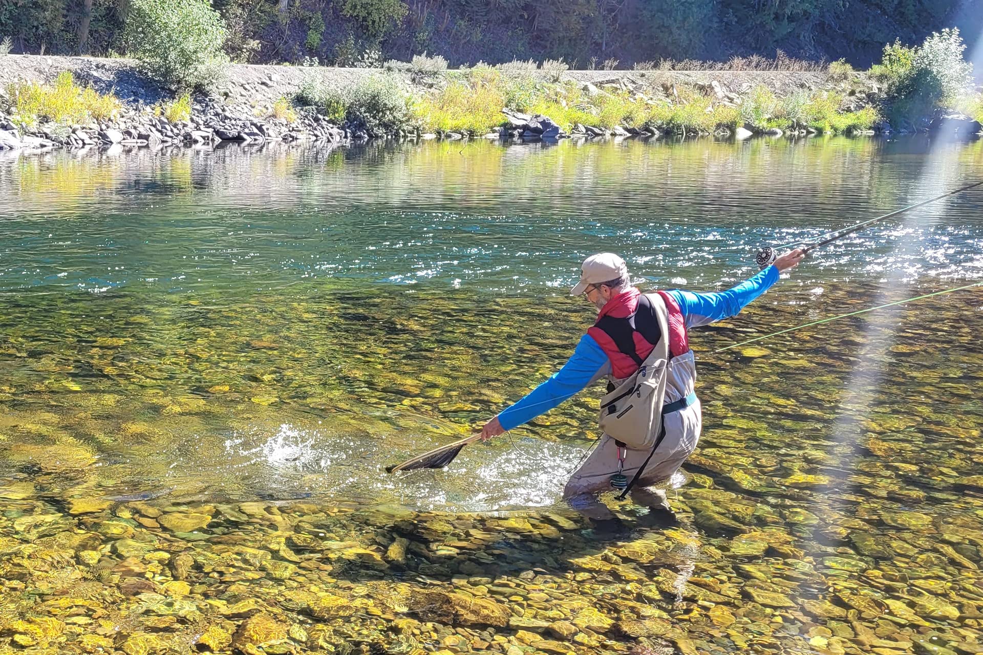Close-up of Copper John nymph pattern with tungsten bead head