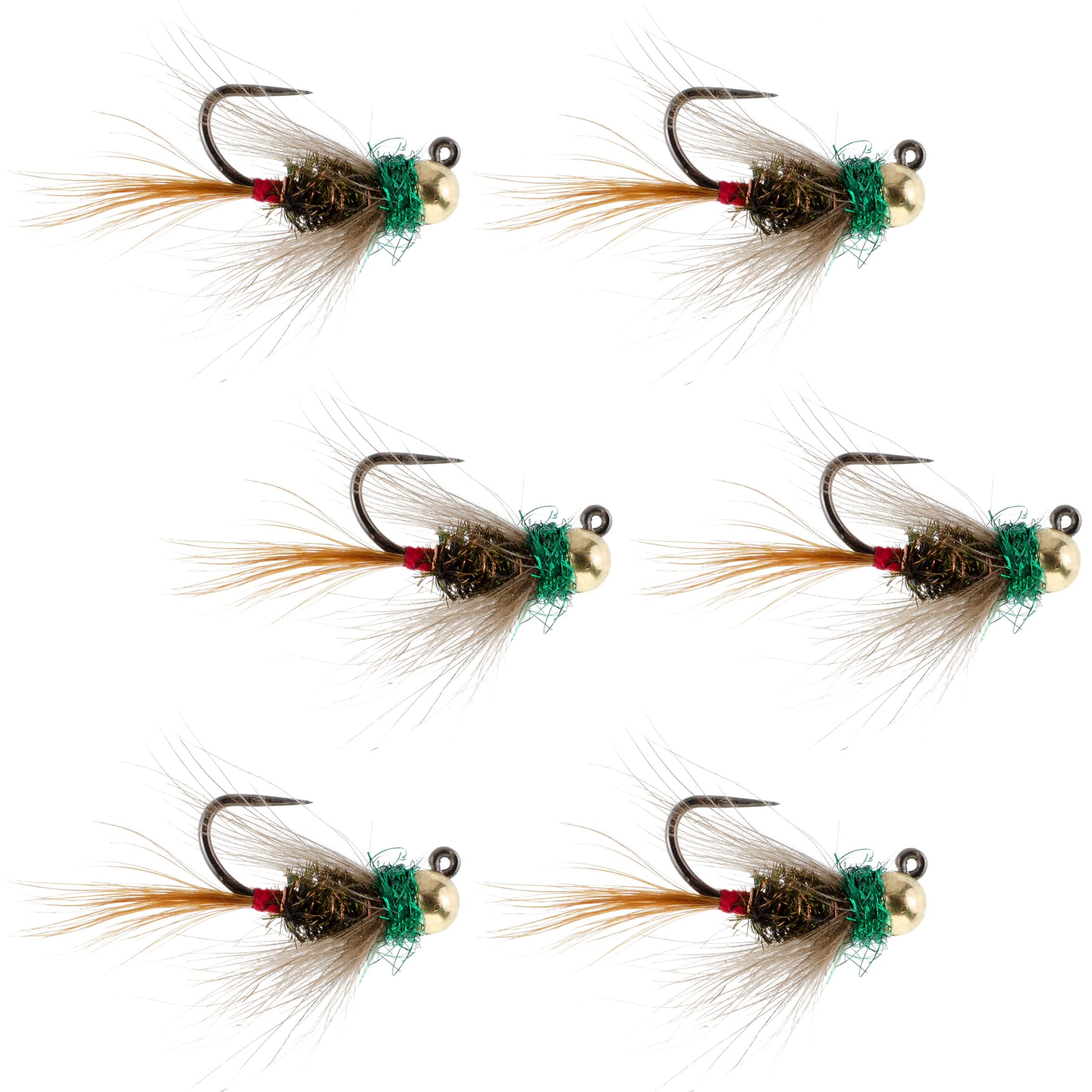 Czech Tactical nymph with tungsten bead head – size 16 (fly 1)