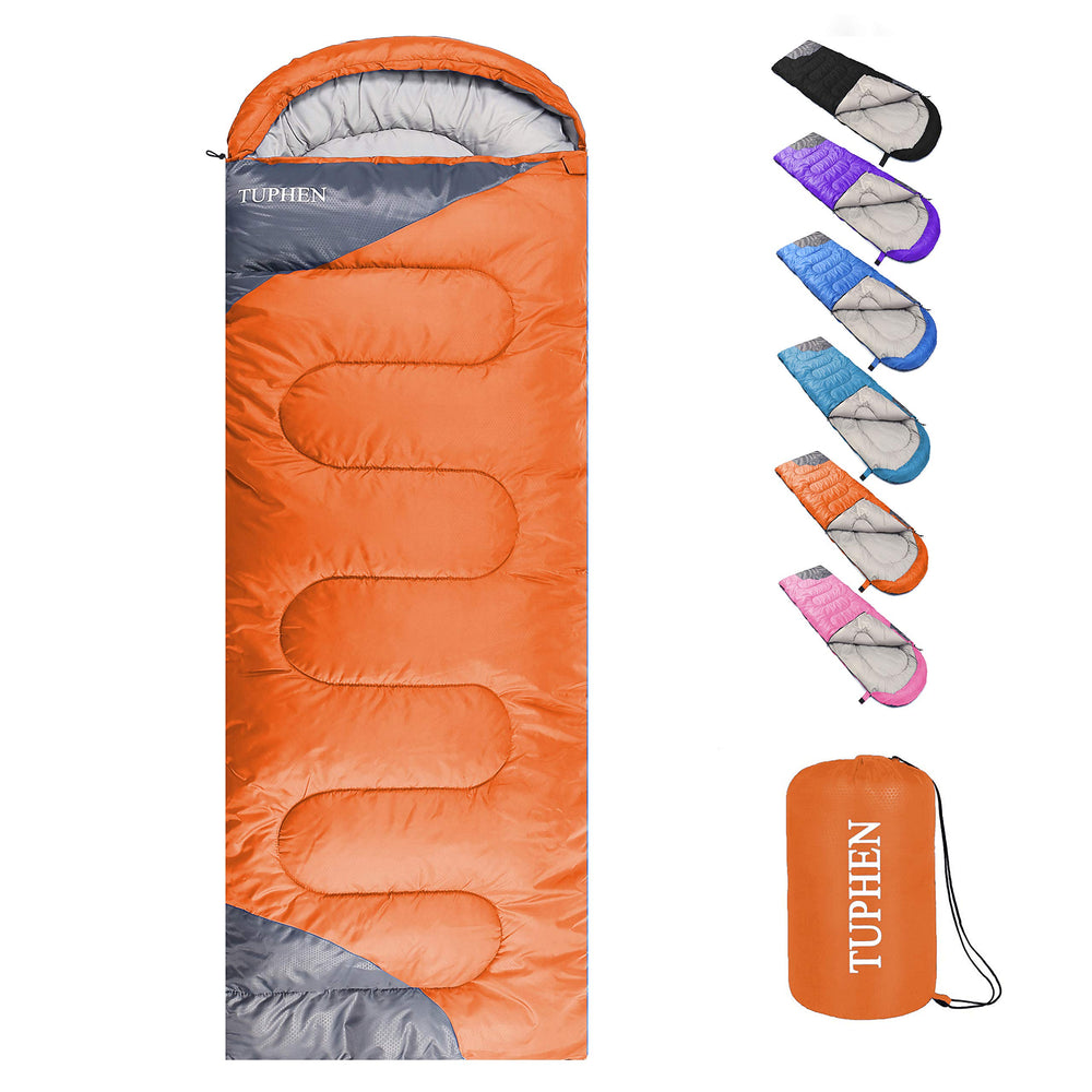 tuphen sleeping bag adult size warmth for camping adventures