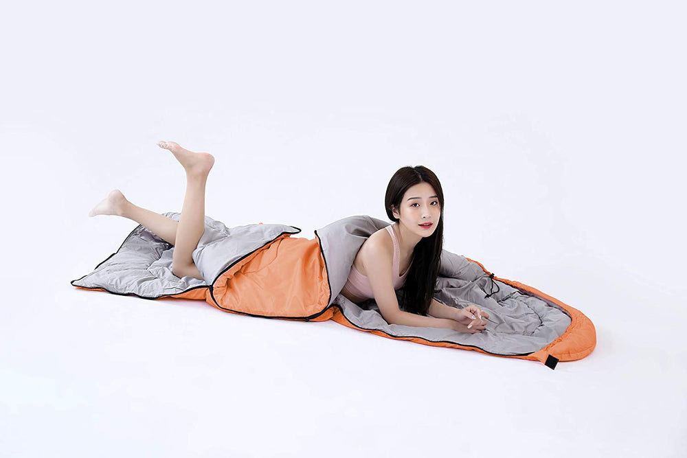tuphen sleeping bag two-way zip for flexible venting and use
