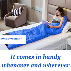Tuphen sleeping bag two-way zipper enables foot venting or blanket-style use