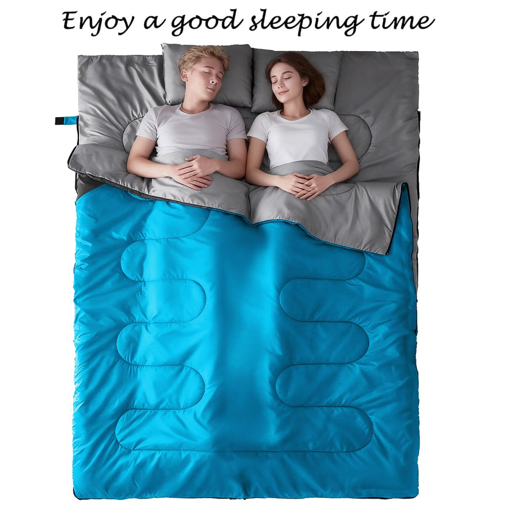 Tuphen two pillows provide neck support for better comfort