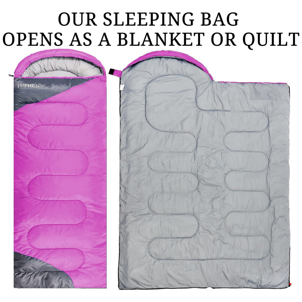 tuphen XL sleeping bag easy-clean shell resists dirt and cleans quickly