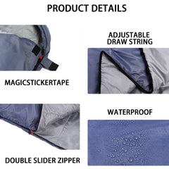 Tuphen XL sleeping bag foot-zip-design enables customizable airflow and warmth.
