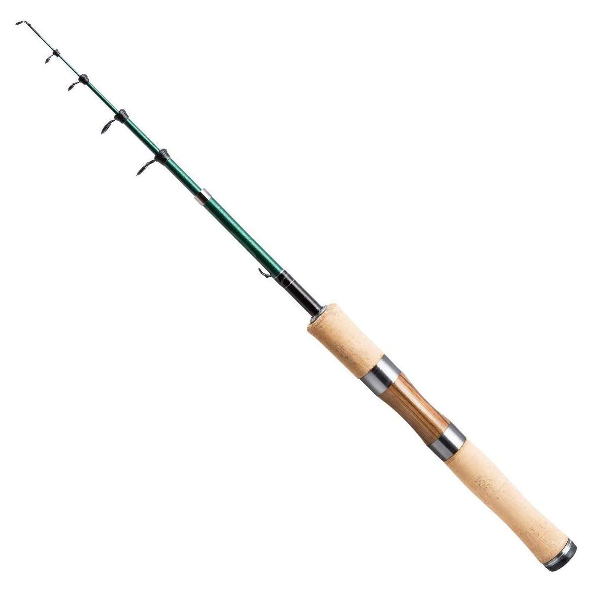 Turingmonkey TM Mobile Trout II 56UL, stow-dimensions show compact packing for trips.