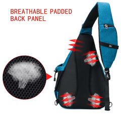 TurnWay sling bag hidden security pocket for discreet valuables.