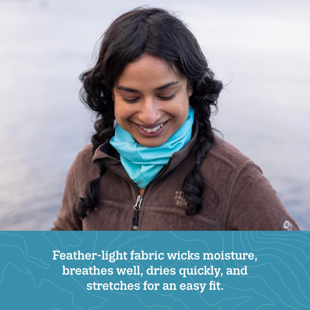 Turtle Fur Comfort Shade Tube Washable and quick-drying in Seafoam.