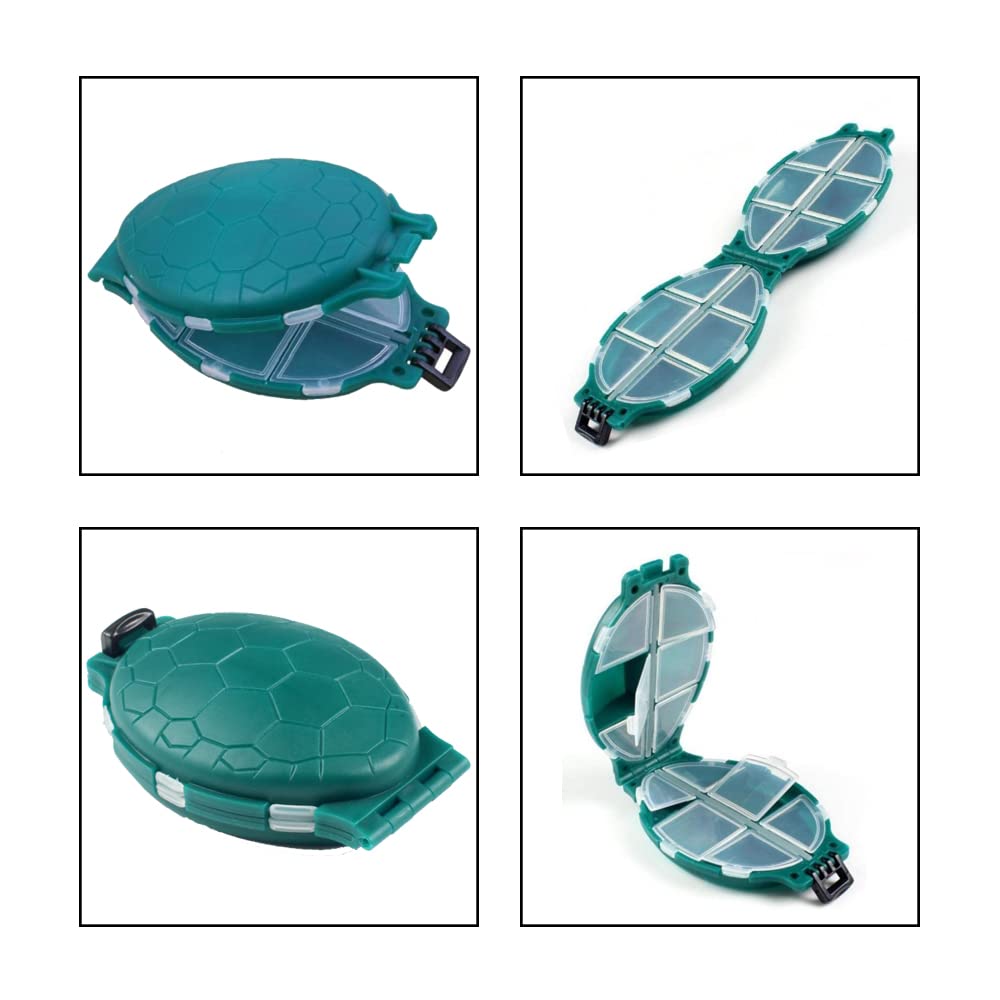 Two-piece tackle box organizer displayed together