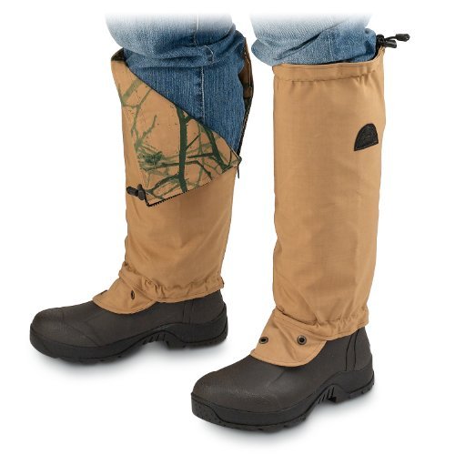 TurtleSkin gaiters fold flat for compact packing between adventures.