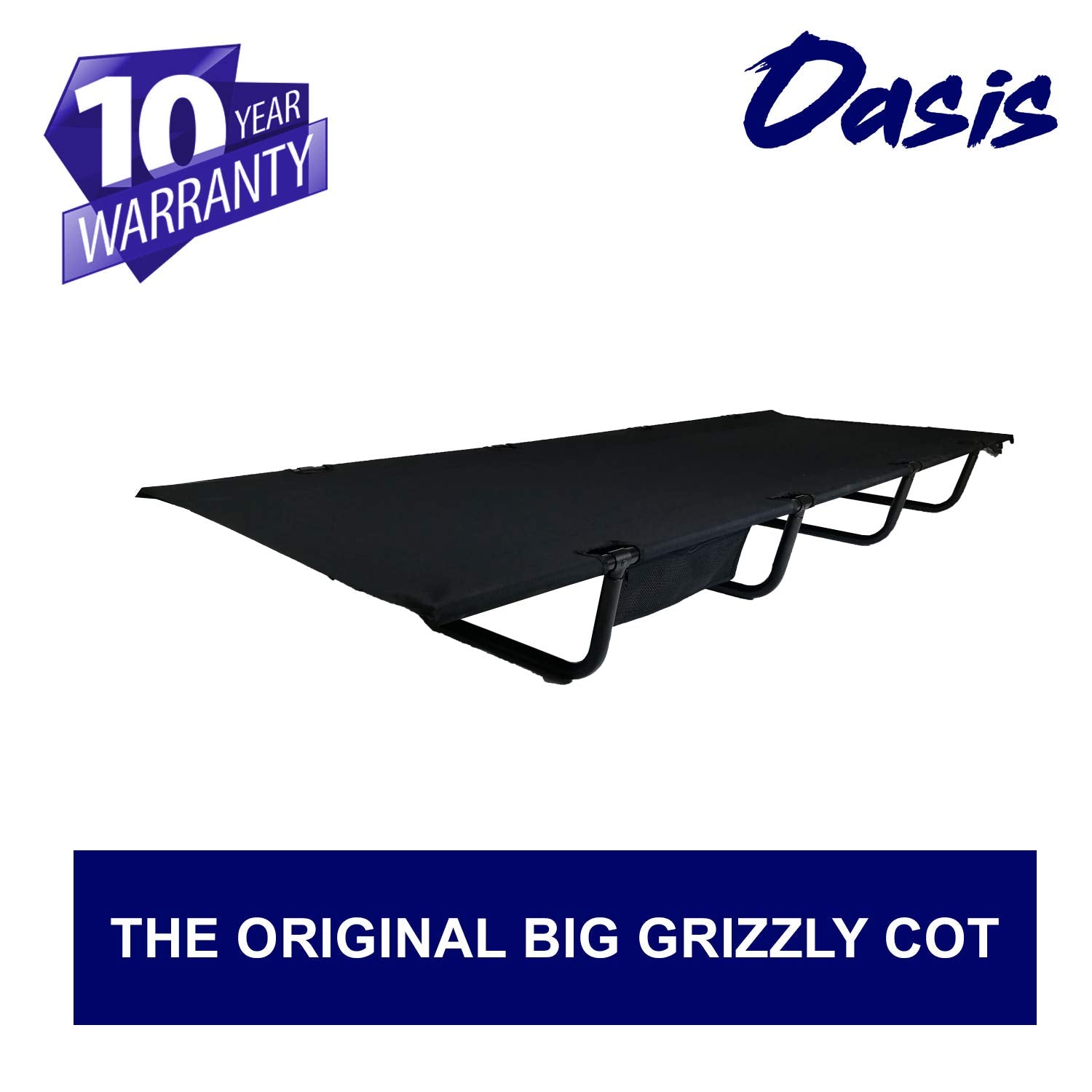 Tuscany Pro Big Grizzly Cot carry bag simplifies packing and travel.