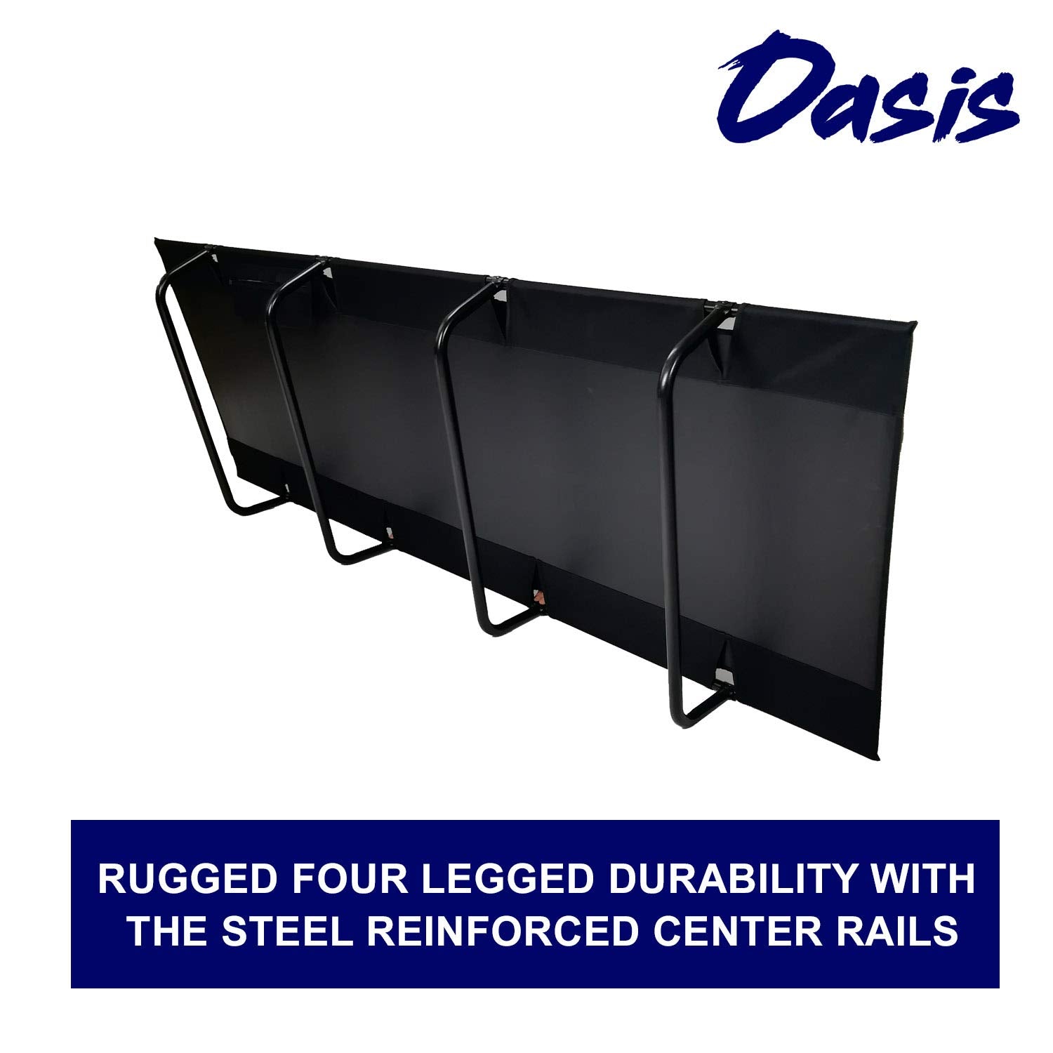 Tuscany Pro Big Grizzly Cot dimensions reveal long sleep surface and stable height.