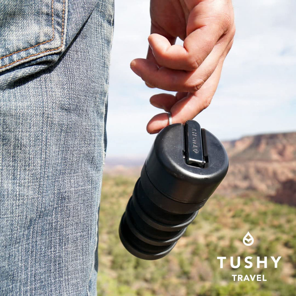 TUSHY travel bidet 5.3oz empty weight keeps it ultra-light
