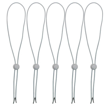 Tvoip hat chin cord white set of 5 - full product view