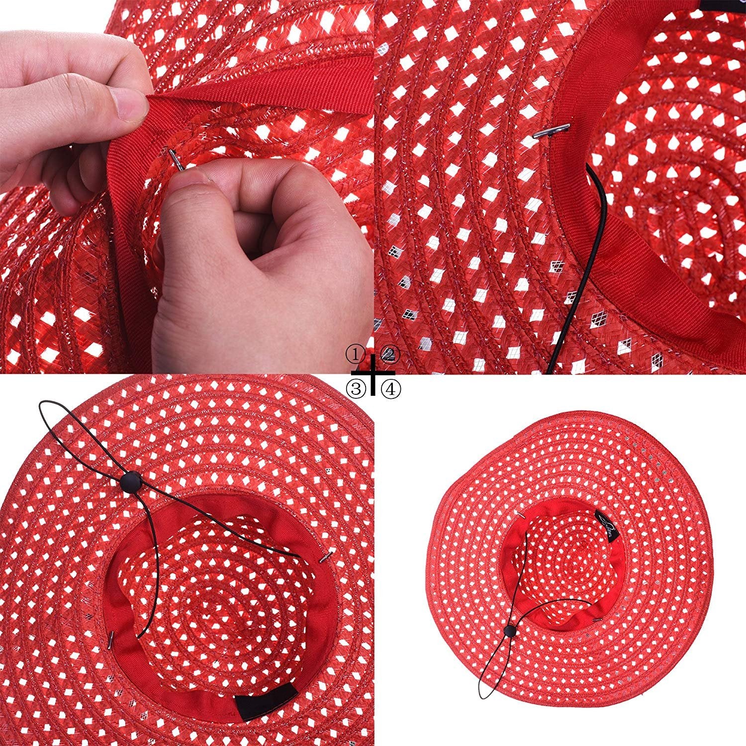 Close-up of spring-loaded stop cord lock
