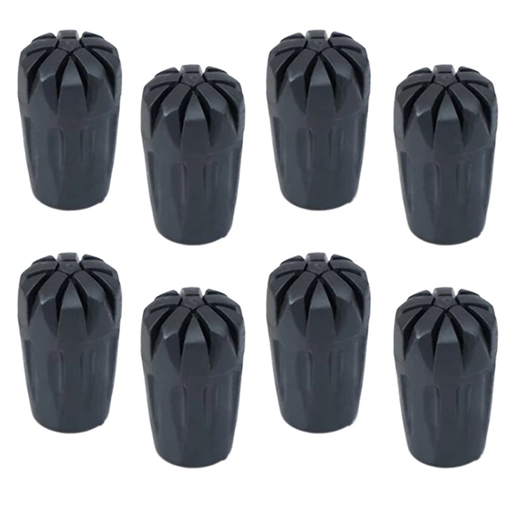 Tvoip trekking pole tips 8-pack for durable protection and longer pole life.