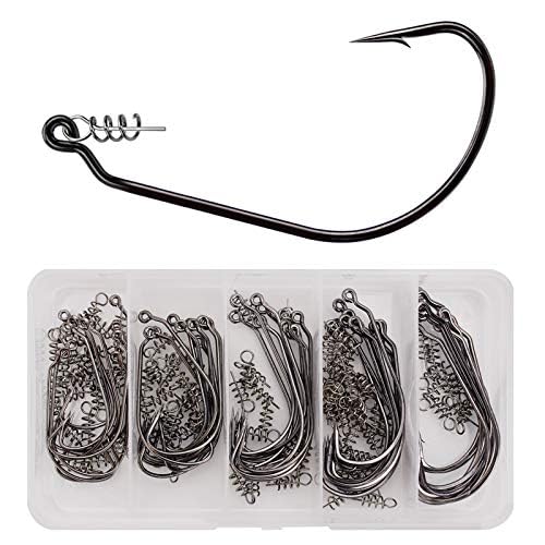 Twistlock fishing hooks size 2/0 in a box